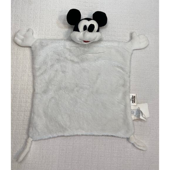 Pottery Barn Kids Disney Mickey Mouse Baby Security Blanket Lovey Stuffed Plush - Picture 3 of 13